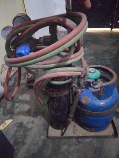 moveable gas welding set