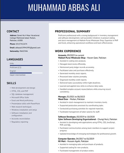 I NEED JOB
