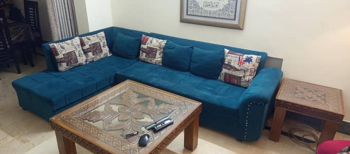 sofa and tables