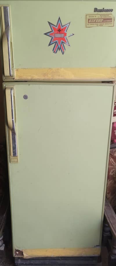 one medium size used fridge and one mini brand new