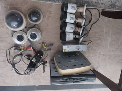 Complete CCTV Camera System for Sale – DVR & Cameras