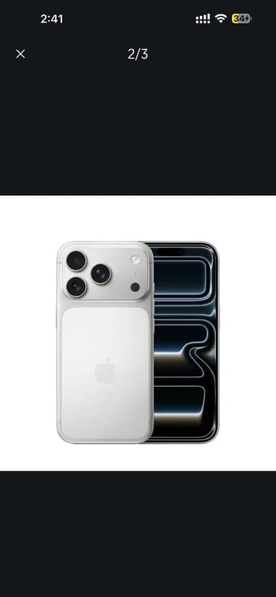 17 pro max-256Gb Silver