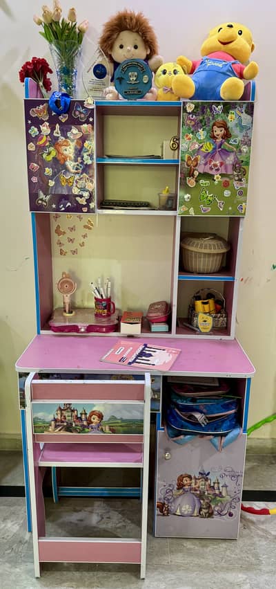Kids Study Table - Sofia Theme