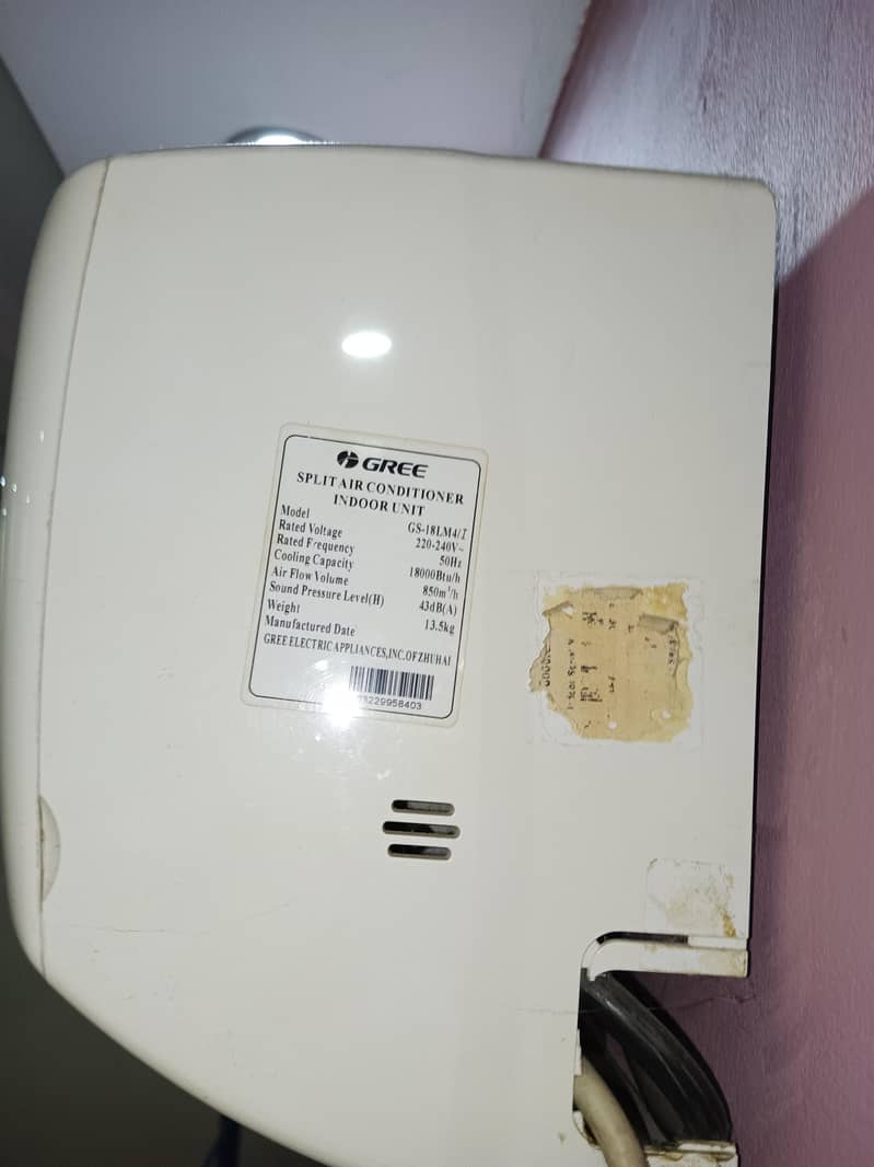 Gree Split Ac 1.5 Ton 1