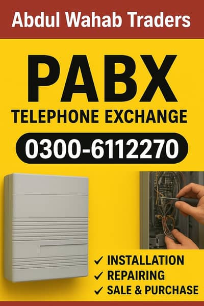 PABX Telephone Exchange system