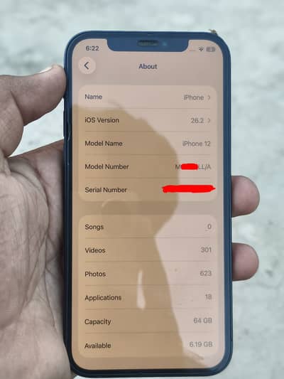 IPhone 12 64GB Midnight JV-Battery 83%- Face ID OK-3 Days Warranty