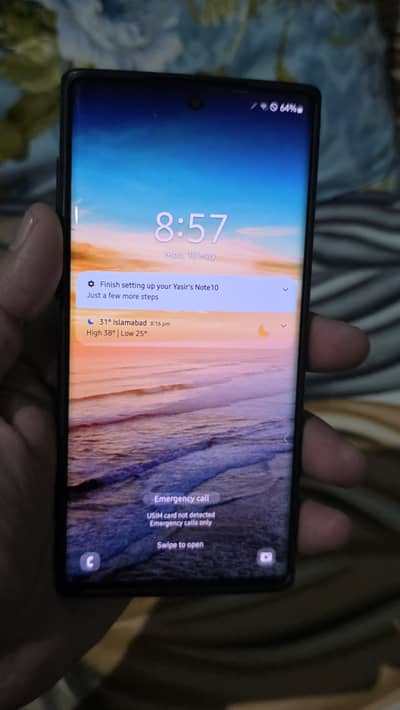Samsung Galaxy Note 10 5G 12-256gb (READ AD)