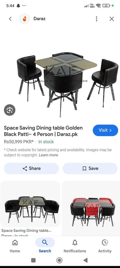 dinning table