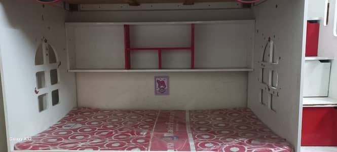 Used Kids Bunker Bed with Mattresses
