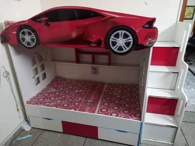 Used Kids Bunker Bed with Mattresses
