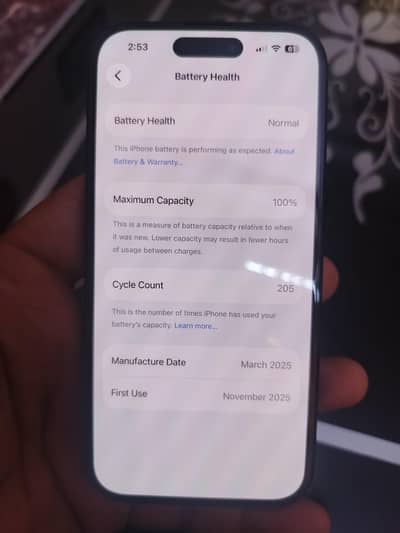 iphone 15 PTA Approved in immaculate condition!