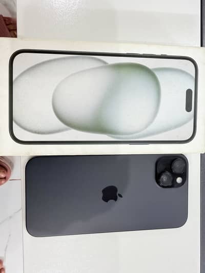 Iphone 15 plus, Black, Used, PTA approved