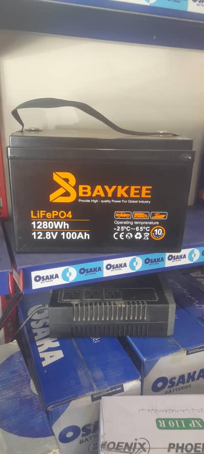 1280 watt Lithium battery