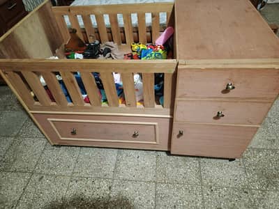 wooden baby coat