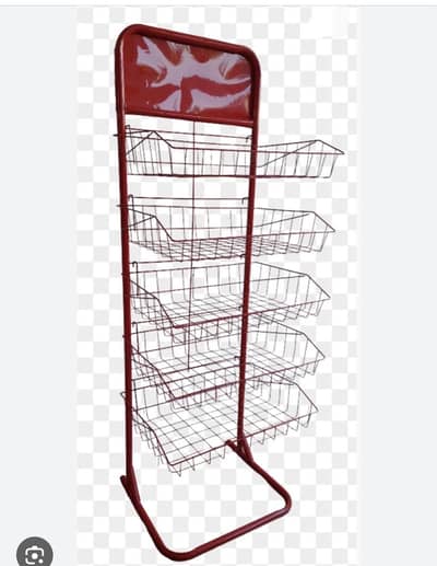 Rack lays chips stands