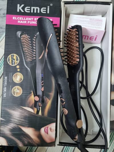 kemei excellent straight hair function