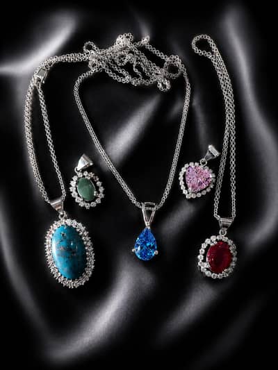 Silver lockets /Pendants