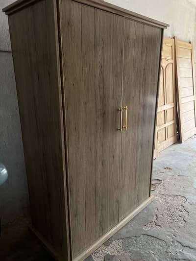 Lamination sheet cabinet With strong wooden frame.