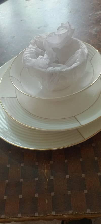 85 pieces dinner set bone china