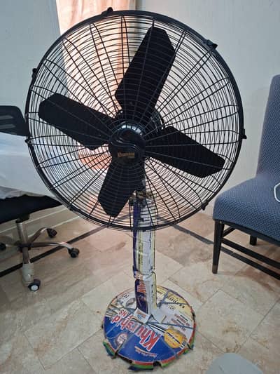 Khursheed Pedestal Fan – AC/DC with Remote (Like New Condition)