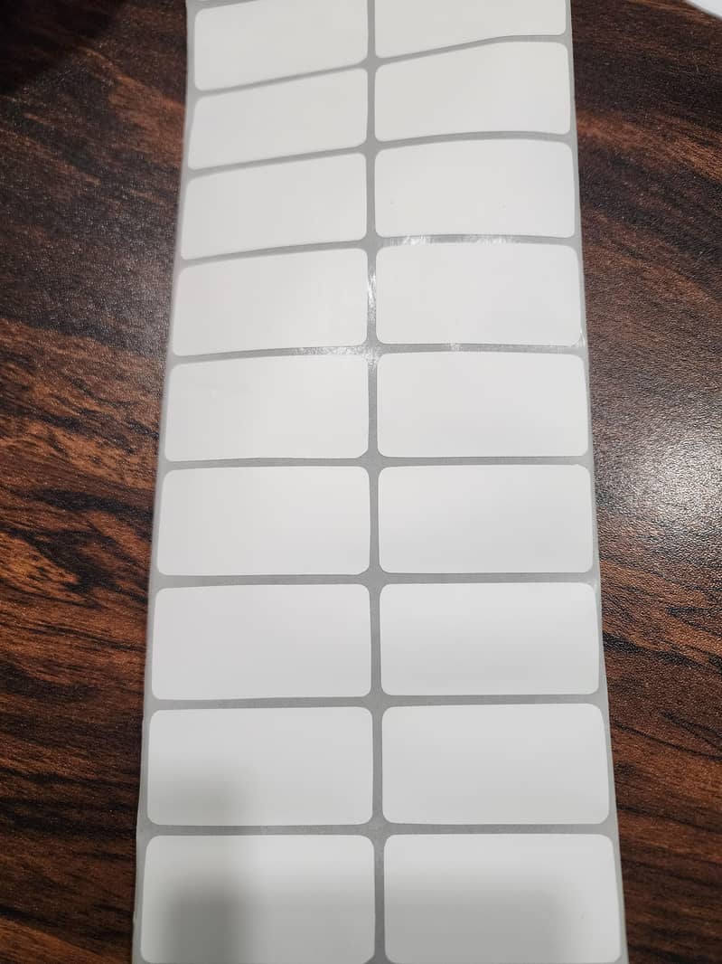 PVC Barcode Labels 0