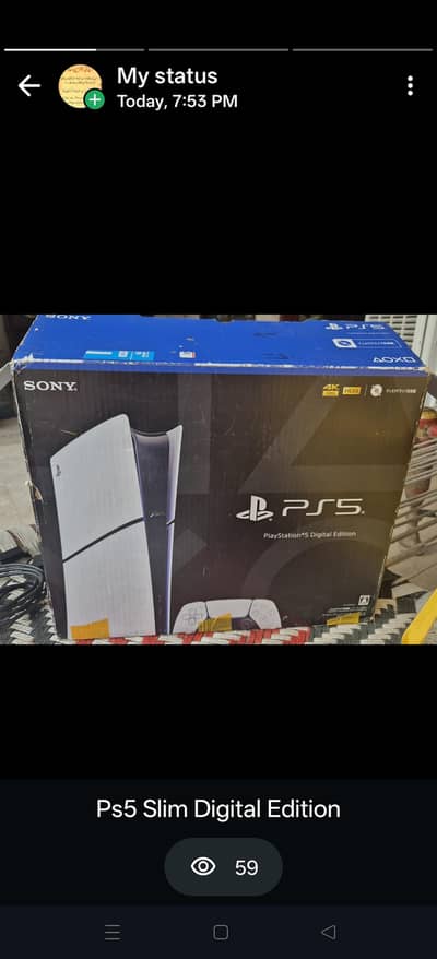 PS5 Slime Digital Edition Just Like New