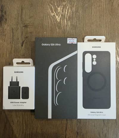 Samsung Galaxy S26 Ultra 12GB  512GB  PTA Approved Genuine