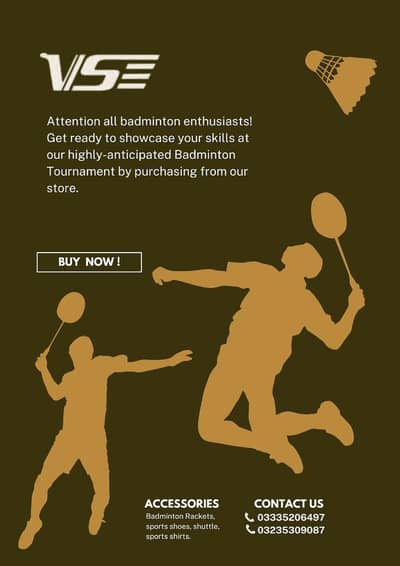 VS badminton assecories