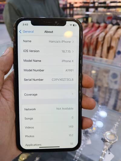 I phone X 256gb