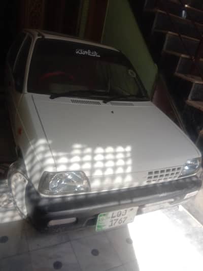 White Suzuki Mehran