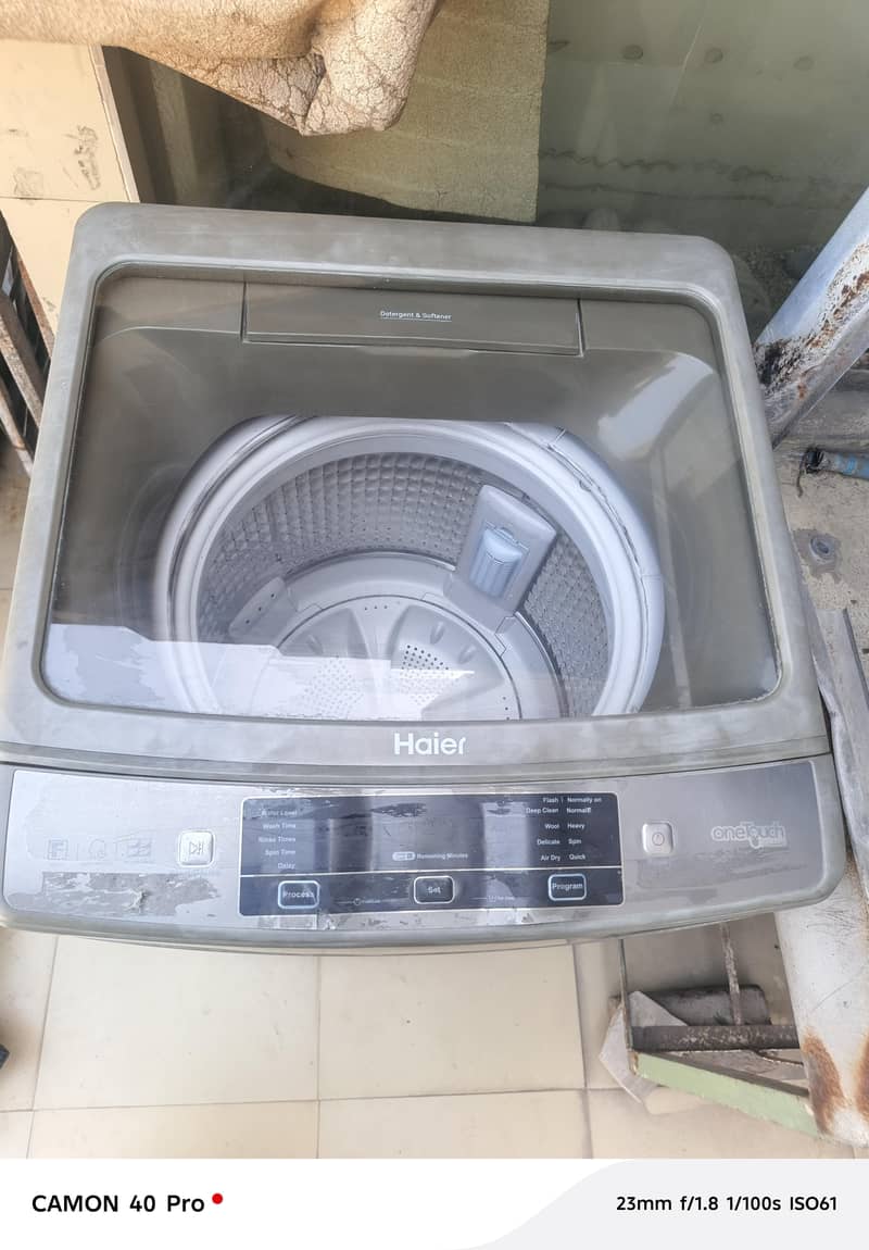 Haier HWM 90-1789 9KG Automatic Washing Machine Gray 1