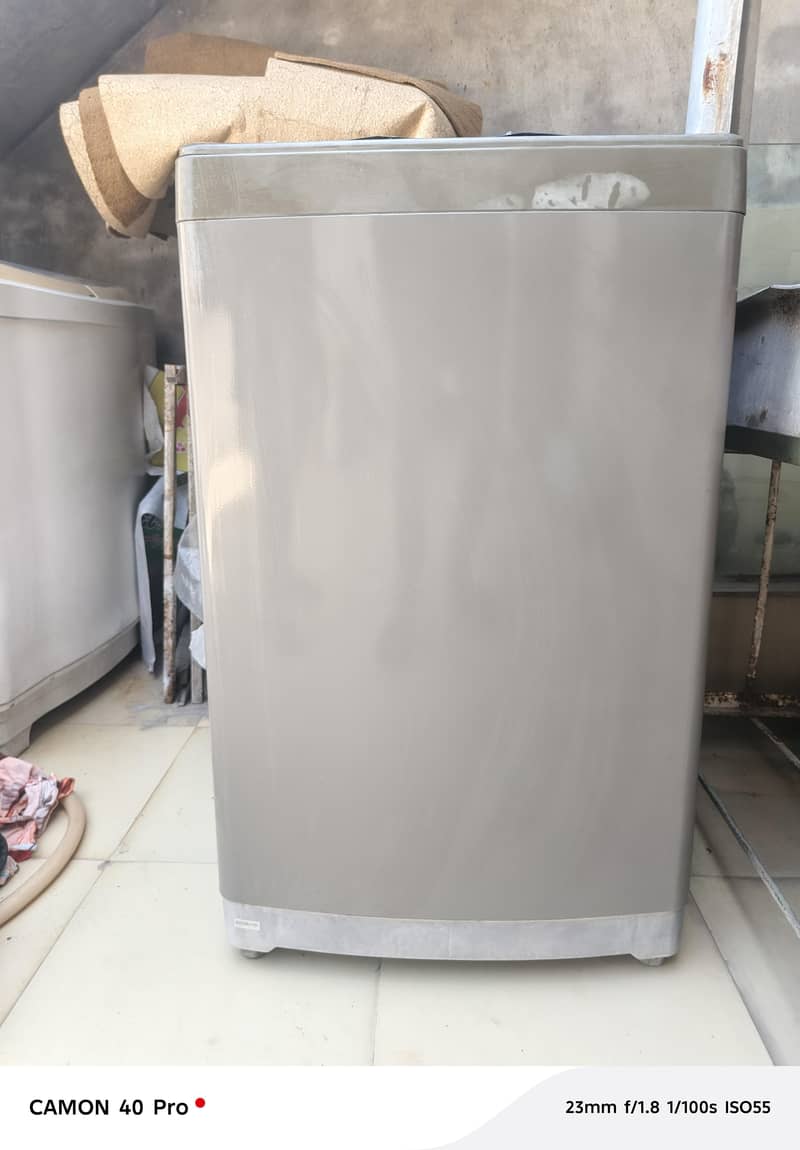 Haier HWM 90-1789 9KG Automatic Washing Machine Gray 2