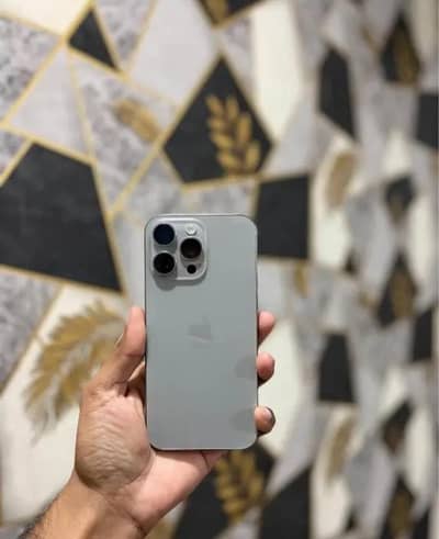 Apple iPhone 15pro max officially pta aproud 12/256