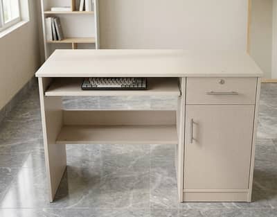 Modern Computer/ Study Table with Drawer & Cabinet Excellent Condition