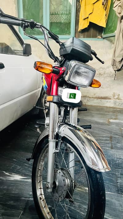 Honda cd 70 model 2021 lush condition  30k driven whatsapp 03105732222