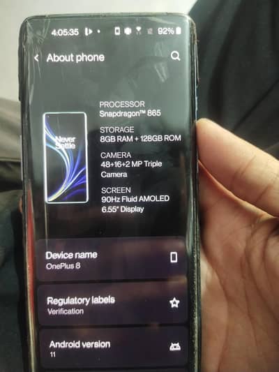 One plus 8