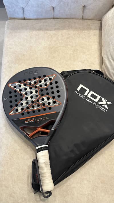 Nox At10 18k Genius Luxury 2025 padel racket