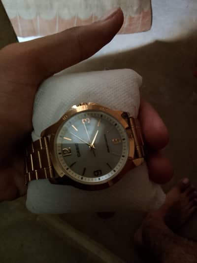Casio ki gari ha new watch bahir ki purchase ha