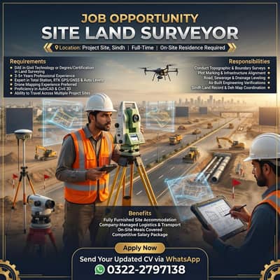 Site Surveyor Required on M9 Motorway