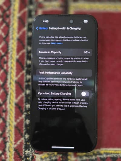 iphone 14 pro 128GB Non PTA — 93% battery health – Excellent condition