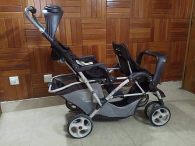 Baby stroller 2 seater ( Graco brand)
