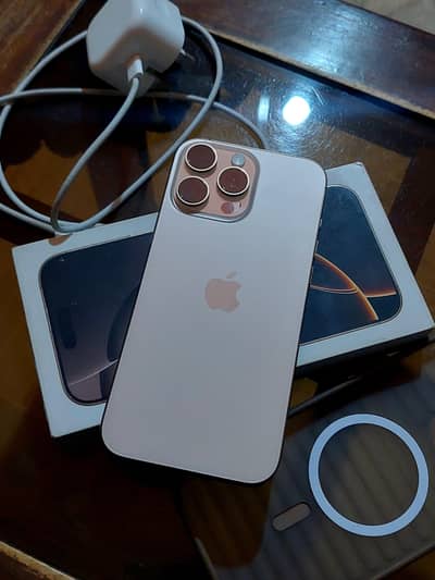 iPhone 16 Pro Max desert titanium