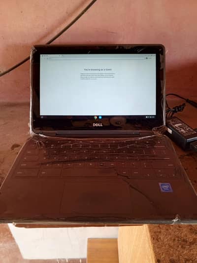 dell  chromebook 4/64gb touch screen 360 rotatable