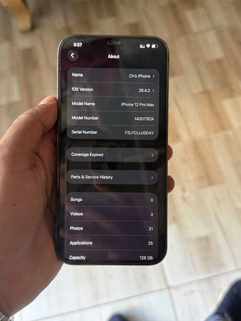Iphone 12 pro max 8