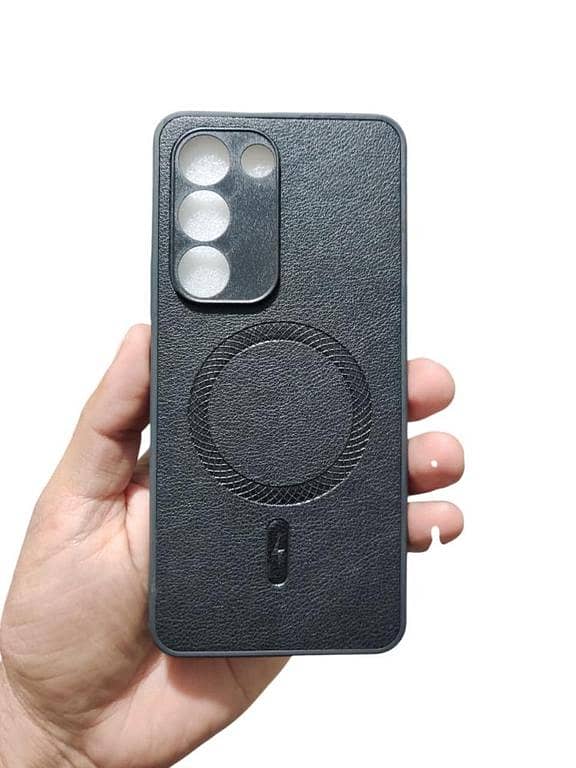 Vivo Y100 / V30 Lite TPU Back Cover - Soft, Transparent MagSafe Case with Camera Protection