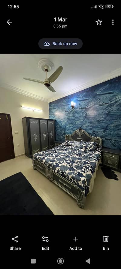 bed set with good quality wood
