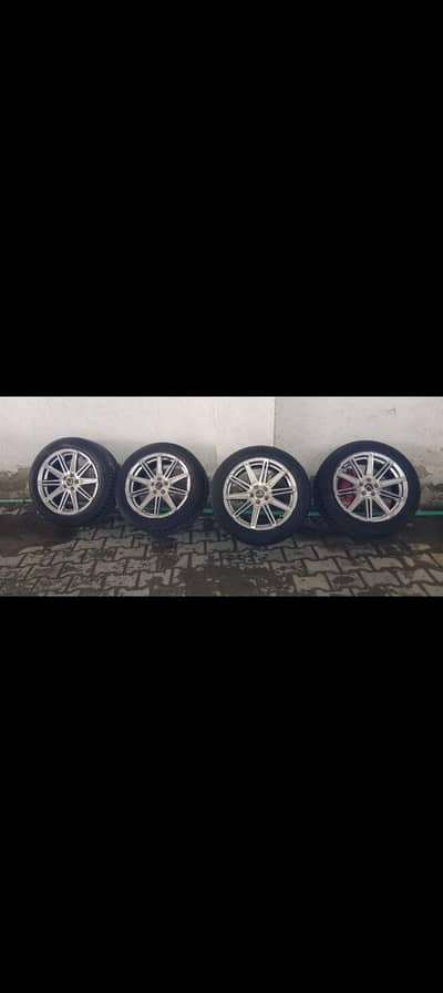 call or what's app 03027306004. Lenso brand. 17 inch Yokohama tyre