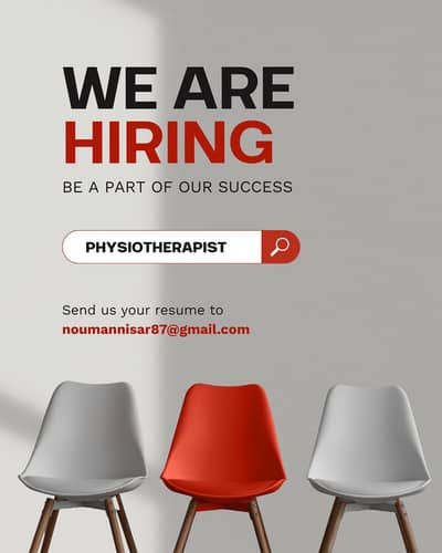 Hiring Female Physiotherapist