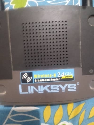 Linksys and PTCL both devices