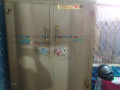 Steel wardrobe